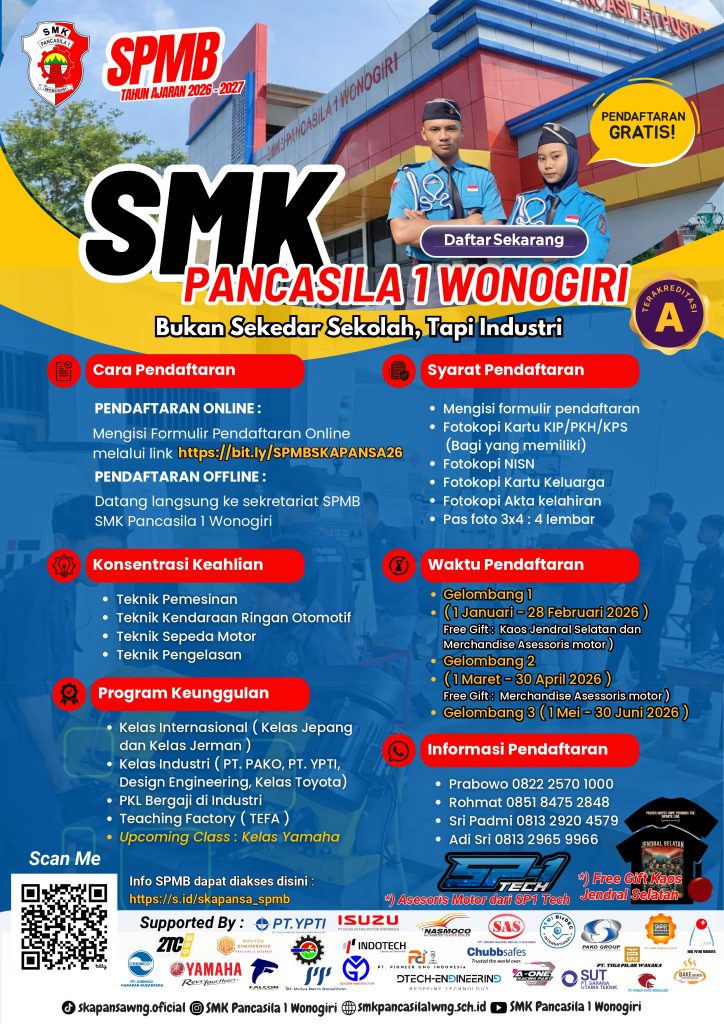 ppdb smk pancasila 1 wonogiri 2026/2027
