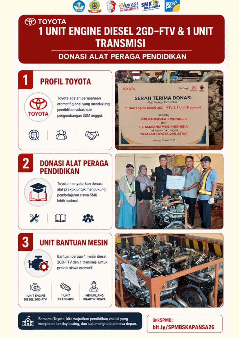 Serah Terima Mesinn Engine Skapansa